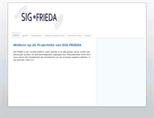 Tablet Screenshot of frieda.connekt.nl